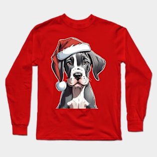 Christmas Dog Long Sleeve T-Shirt